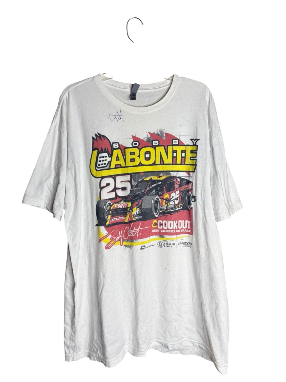 Bobby Labonte #25 Cook Out Racing Graphic T-Shirt XXL NASCAR